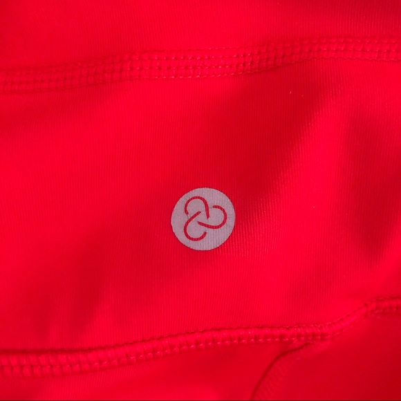 Zella Red Mesh Leggings - Picture 7 of 9